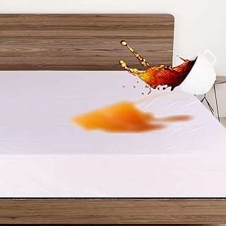 Family Bedding Double Waterproof Mattress Protector | Terry Towel Deep Fitted Mattress Bed Cover | Breathable Cotton Mattress Protector | Mattress Cover for Double Bed. (140x200cm)