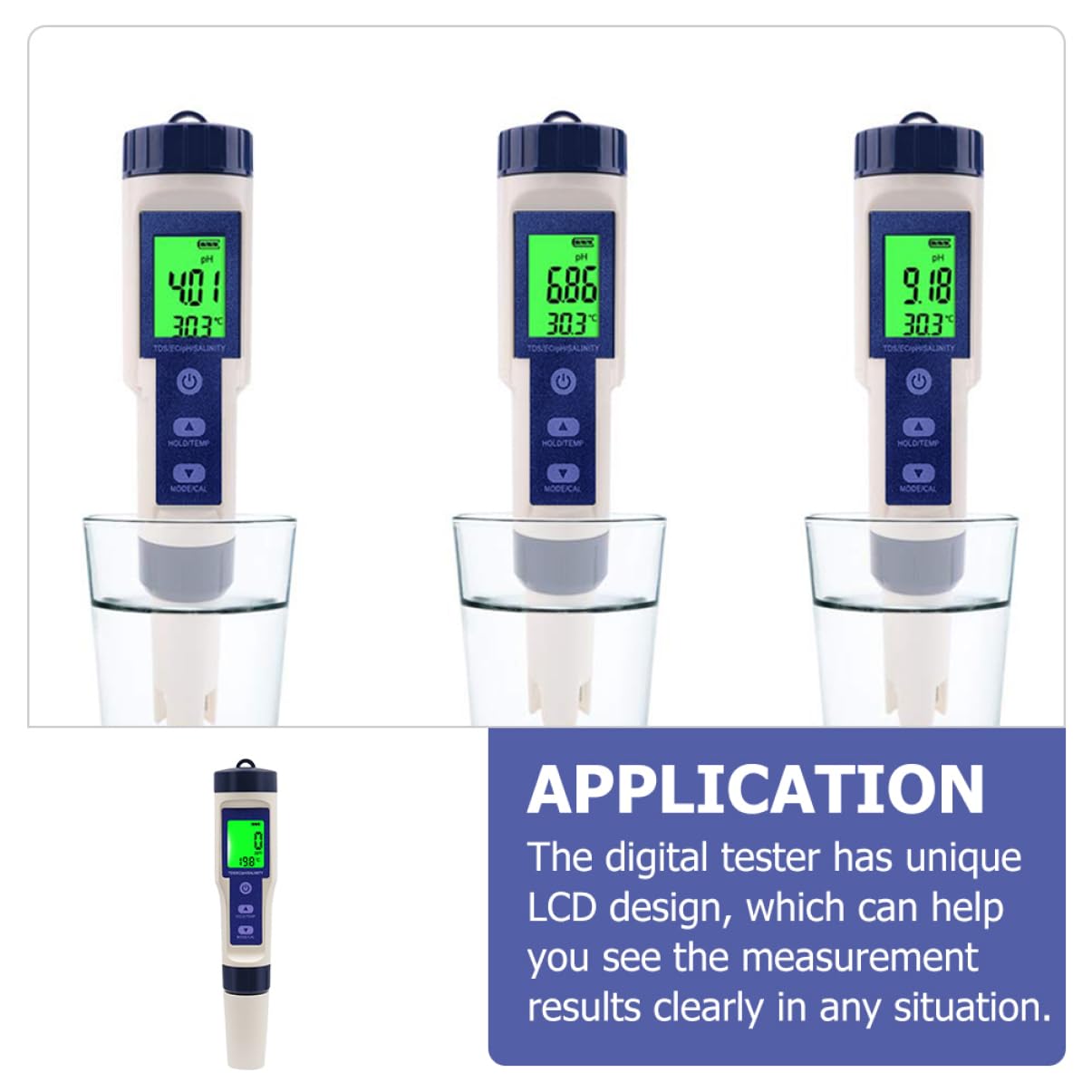 Probador Digital De De Agua Medidor De Salinidad y para y Herramienta Precisa para De Agua