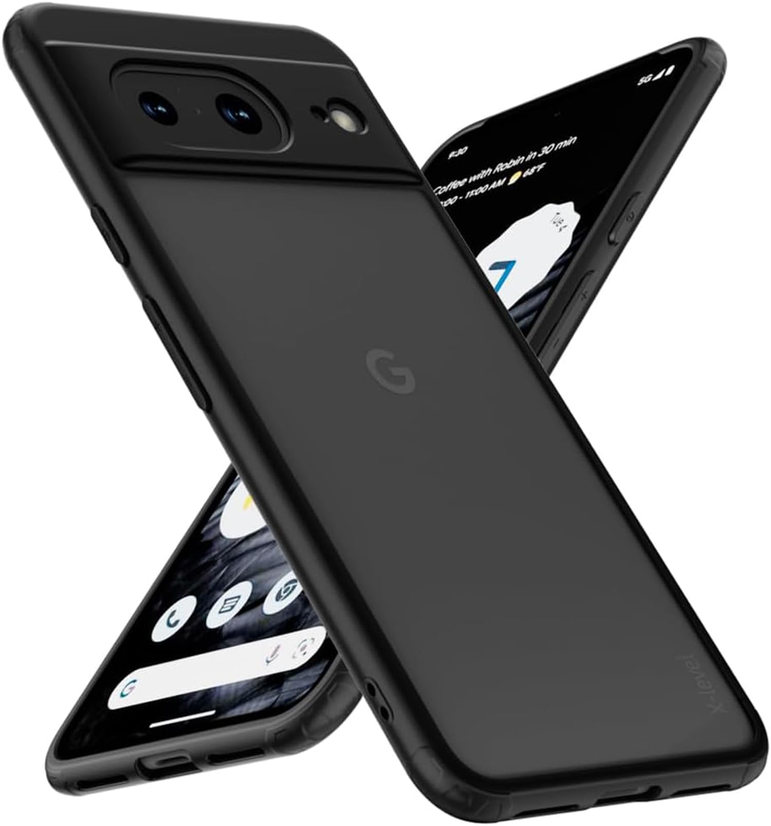 Kapa Shield Frosted Acrylic Back Shock Proof Case Cover for Google Pixel 8 (Black) (B0CNJRSCRG) Amazon Price History, Amazon Price Tracker