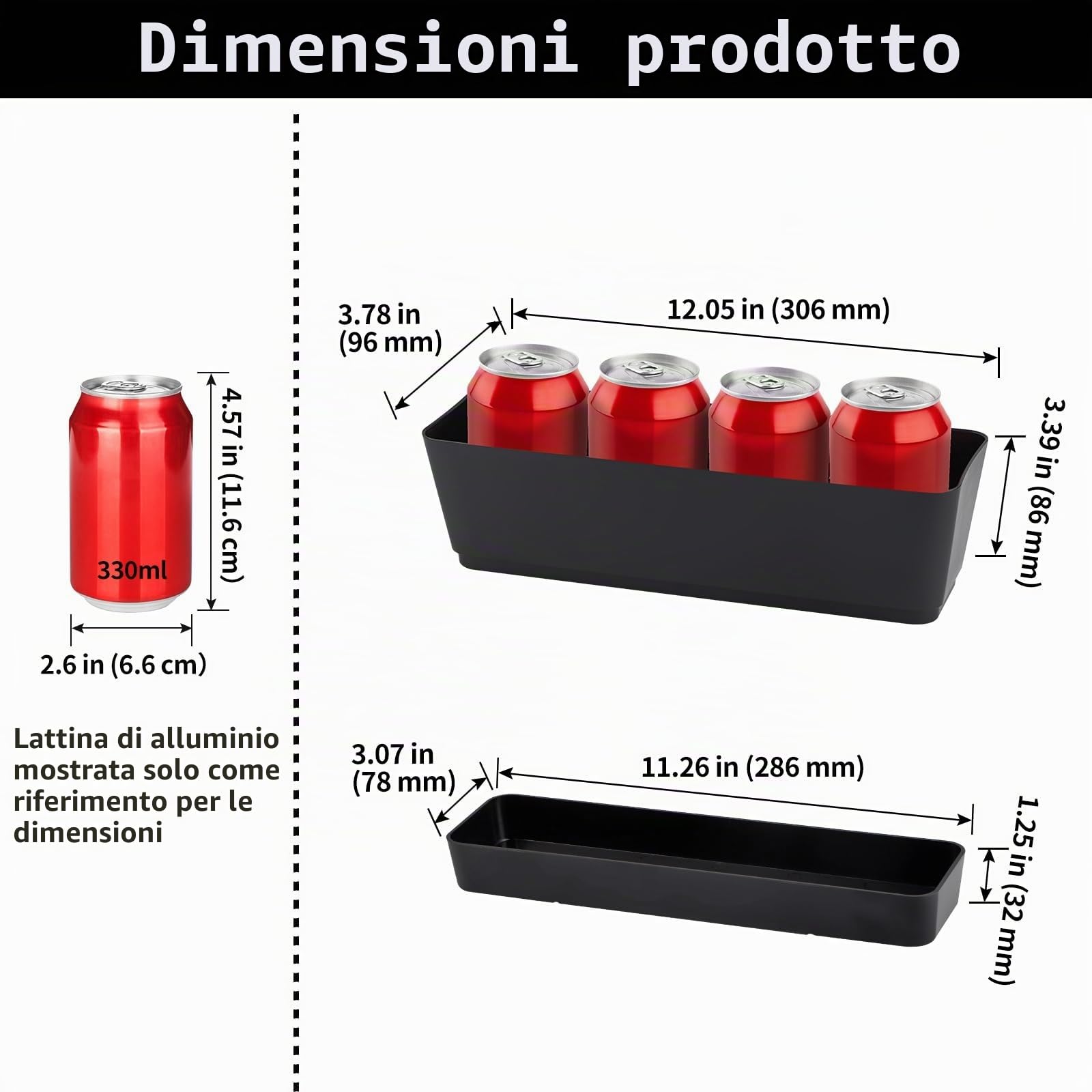 Skelang 3 vasi rettangolari da 30,5 cm, contenitori per piante grasse, erbe, verdure (nero)