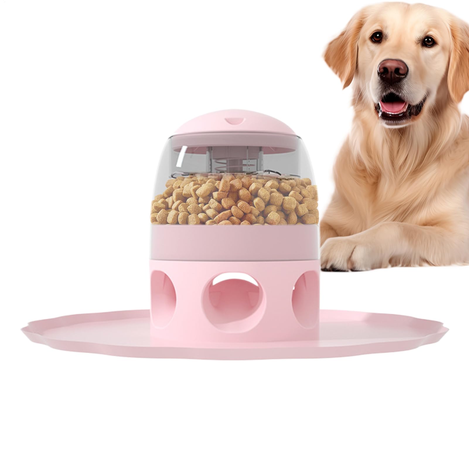 Giocattoli per Cani che Distribuiscono Snack - Giochi Interattivi | con Cibo per Cani - Alimentatore Antiscivolo Capiente Stimola Mente Addestramento Anti Noia - Per Addestramento