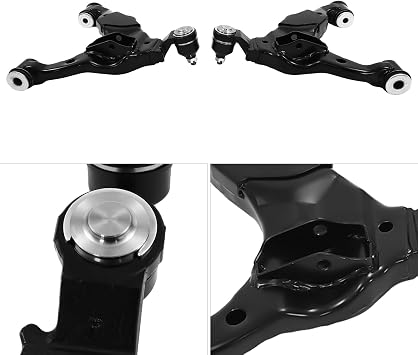 1 Pair Front Lower Control Arms Front Left+Right Lower Control Arms Ball Joint For 2002-2009 Lexus GX470 Toyota 4Runner Hilux Surf Land Cruiser Prado 120 2006-2009 Toyota FJ Cruiser RK620062 RK620061