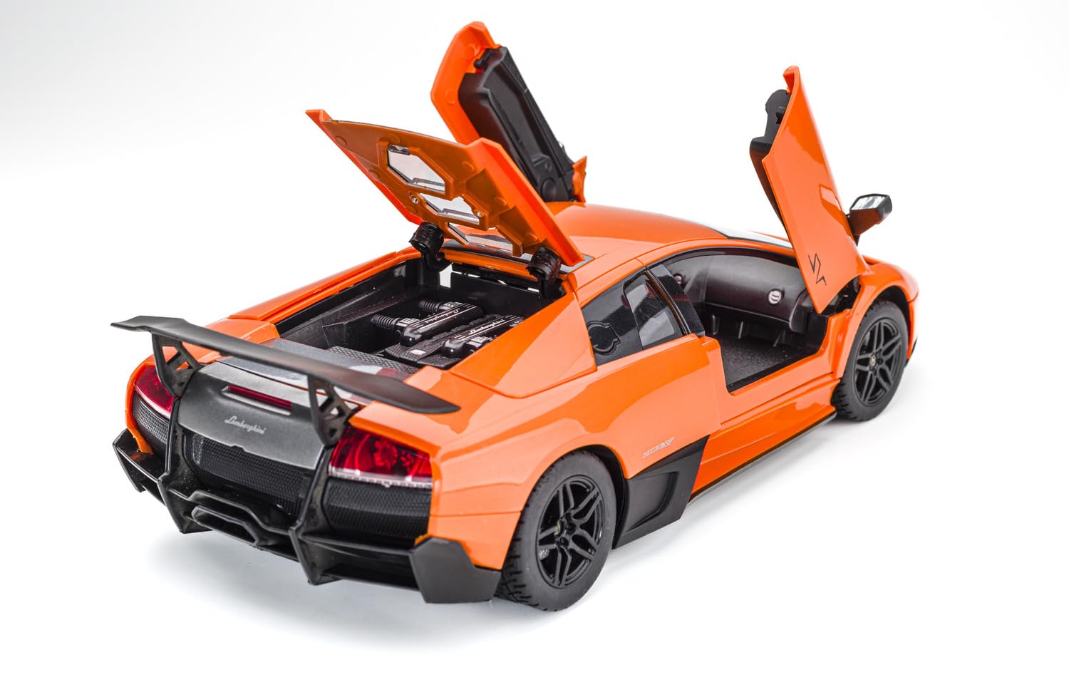 Carson 1:14 Lam.Murcielago SV2.4G 100% RTRorange - Coche teledirigido, iluminación LED, RC, vehículo RC, RC Auto 1:14, Juguete teledirigido
