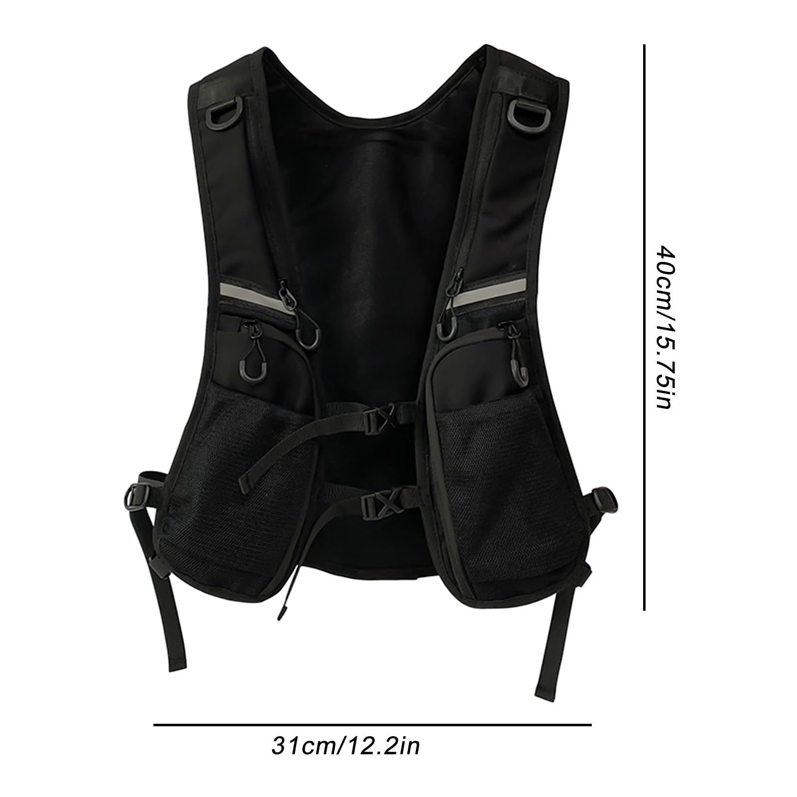 Gilet Da Running Con Borraccia - Zaino Trail Leggero E Traspirante Per Uomo E Donna