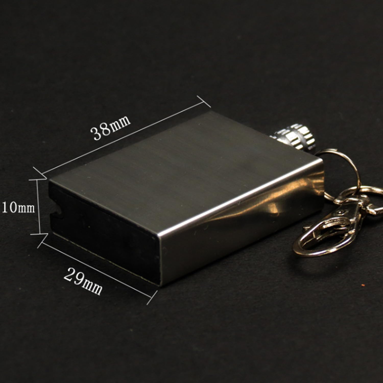 100 Pcs of Emergency Survival Camping Fire Starter Set, Forever Lighter, Flint Metal Match, Waterproof Keychain Permanent Match, Unlimited Waterproof Stick