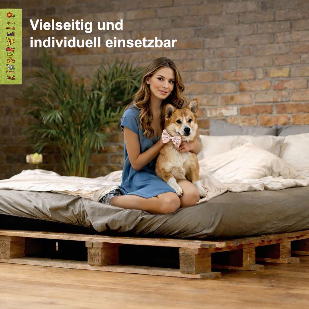 KiNDERWELT Colchón de espuma 120x60x8 cm, panel de espuma de 8 cm, relleno de espuma, colchón de espuma para acolchado de muebles DIY, sobrecolchón, camping, bricolaje