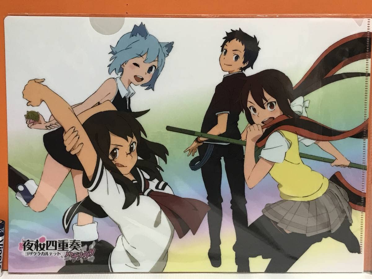 夜桜四重奏 〜ヨザクラカルテット〜 Tシャツ Lサイズ ヤスダスズヒト