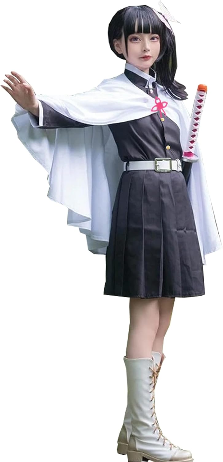 Kimonos Cosplay Costumes Adult Women Girls Anime Japanese Kimono Robe Halloween Outfit with Accessories - Image 3