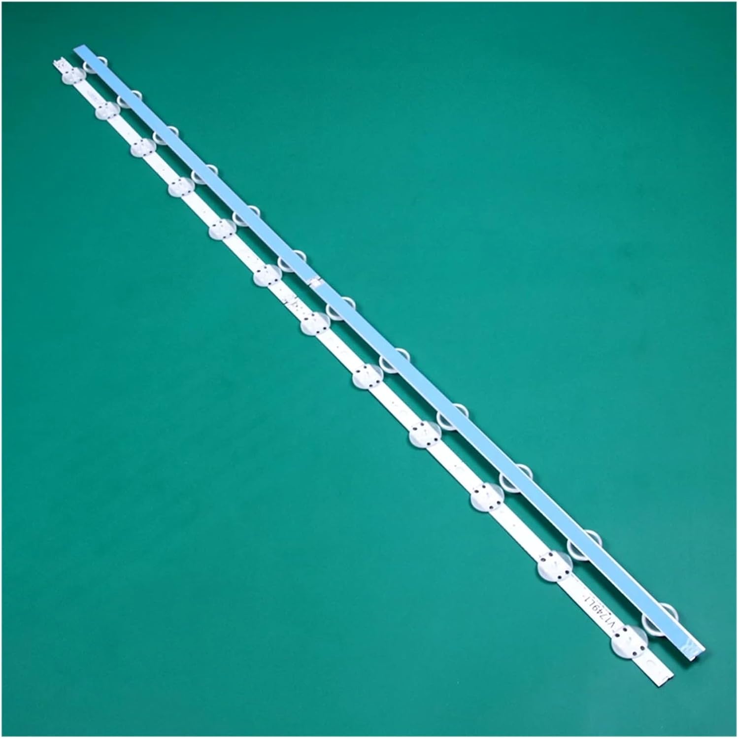 LED TV Illumination Part Replacement for L-G 49LV340H-GB 49LV340H-UA 49LV341H-ZA LED Bar Backlight Strip Line Ruler V1749L1 2862A