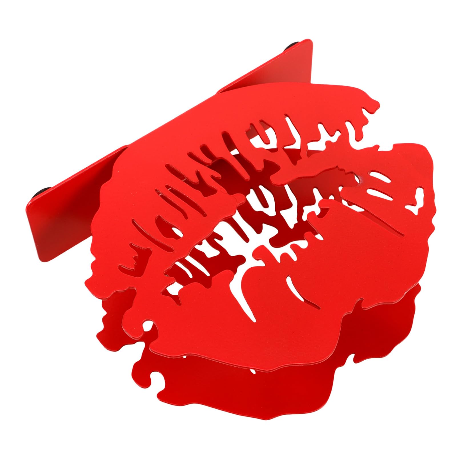 Cabilock 4 Piezas Plancha Servilletero Dispensador De Servilletas Servilletero Romántico s De Hierro Dispensador De Pañuelos De Papel De Cocina Metal