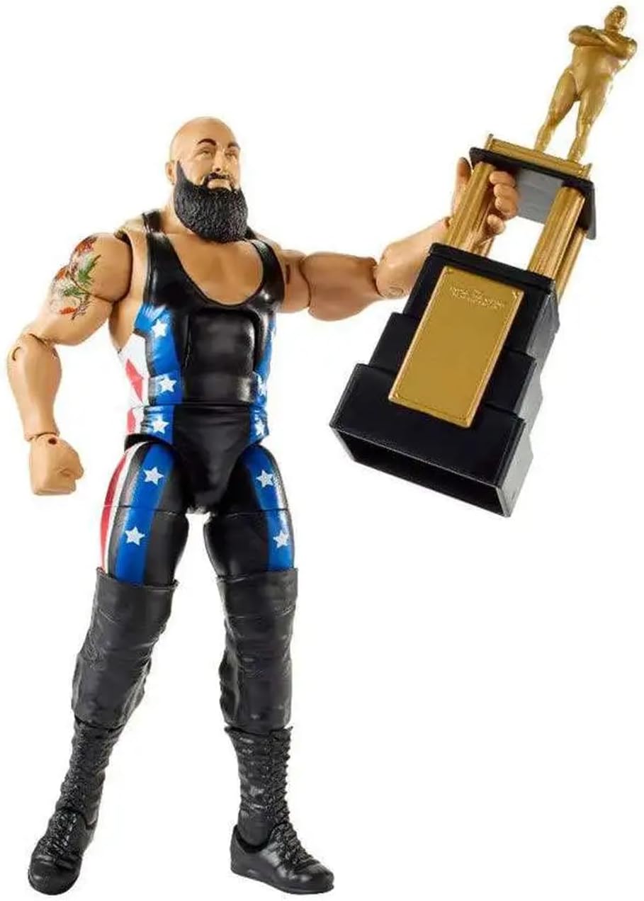 WWE Elite Fan Central Exclusive Big Show Action Figure with Andre the Giant Battle Royal Trophy