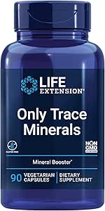 Life Extension Only Trace Minerals, 90 Vegetarian Capsules : Amazon.com ...