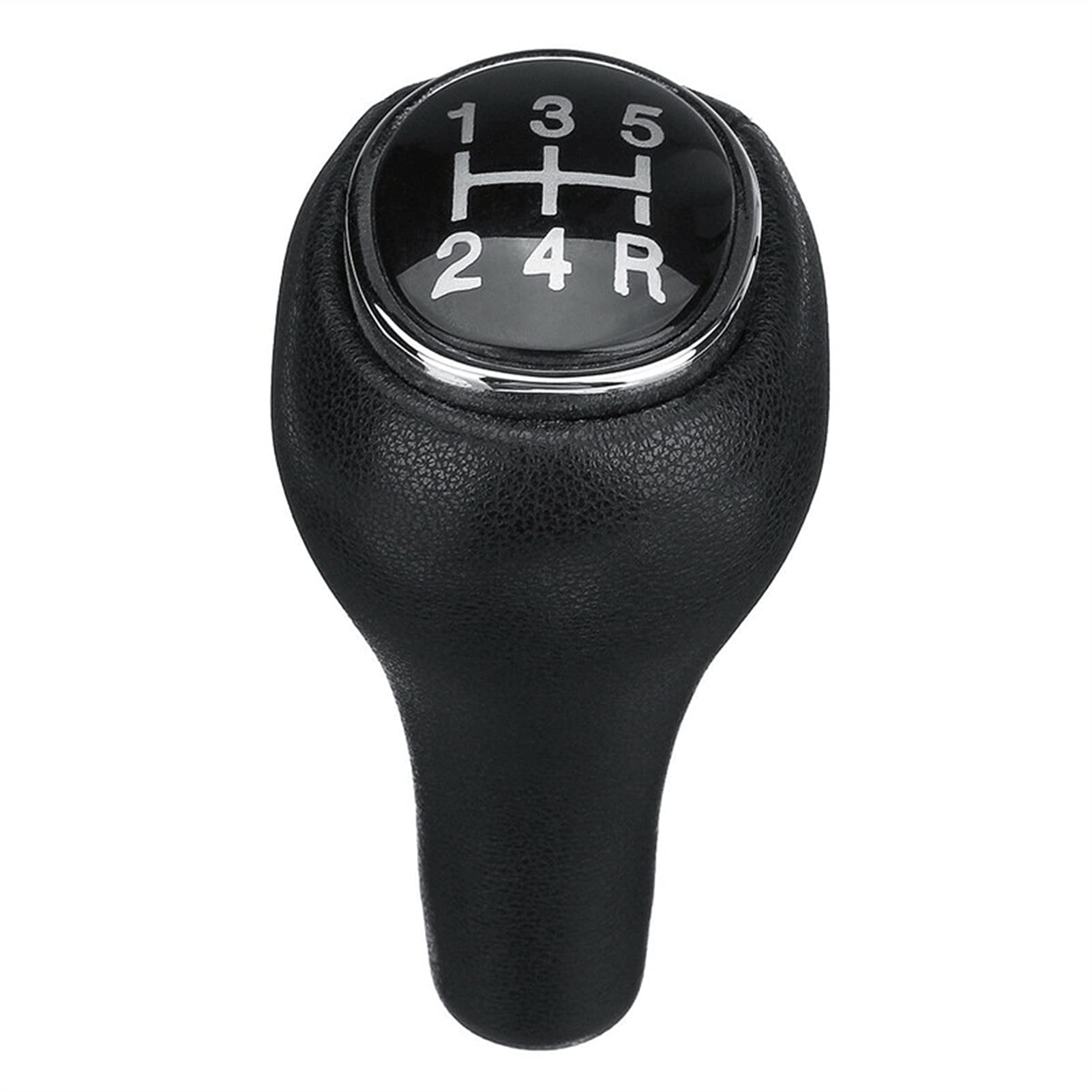 Hongoubaihuo Gear Shift Knob 5 Speed Manual Mt Car Gear Shift Knob For F&Ord For Focus Mk1 1998-2005 Spare Parts Gear Shifter Shifter Lever Stick Leather