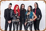  Cartel de metal con texto en inglés \
