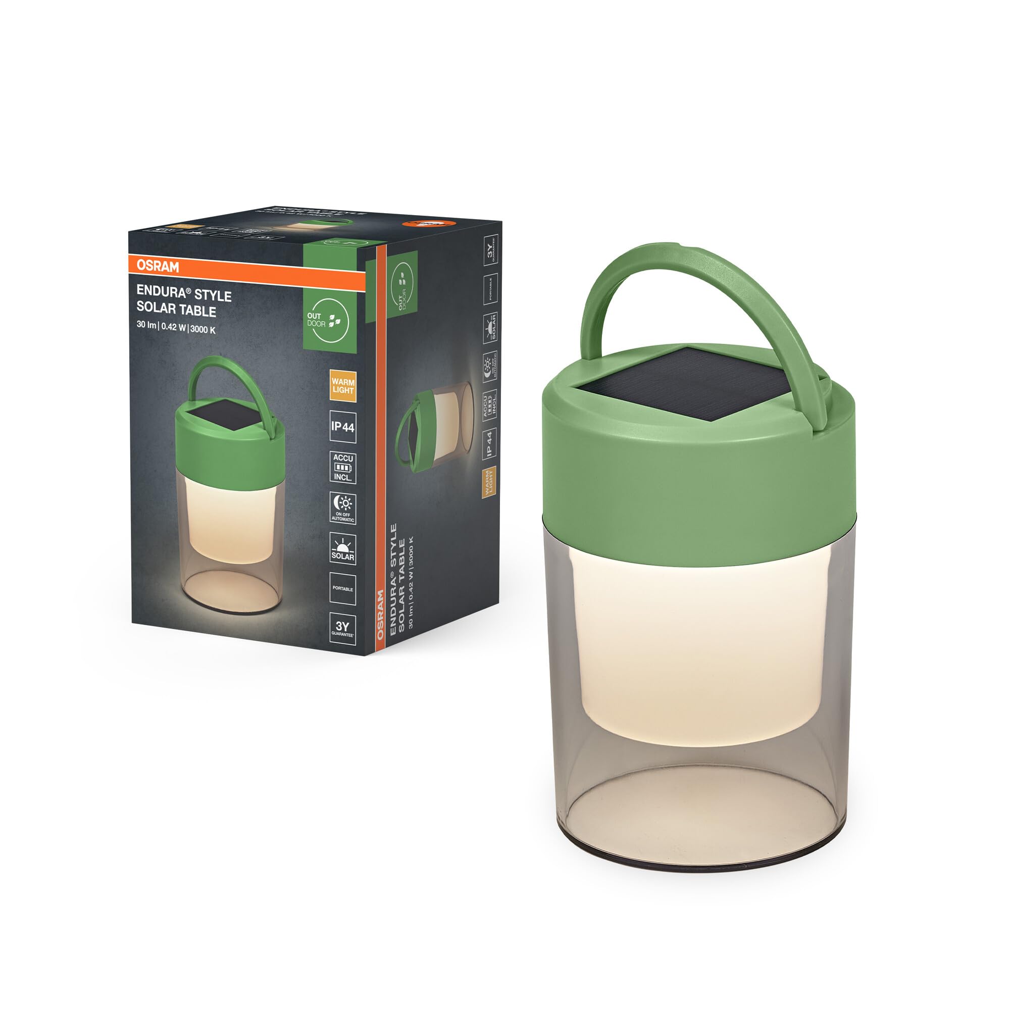 Osram Endura Style Solar Table IP44 Green