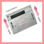 Home Keyhole Light Wireless Motion Sensor LED Night Lights Silver | Key Light Door Lock Lamp for Kitchen Hallway Stairway Bedroom Closet