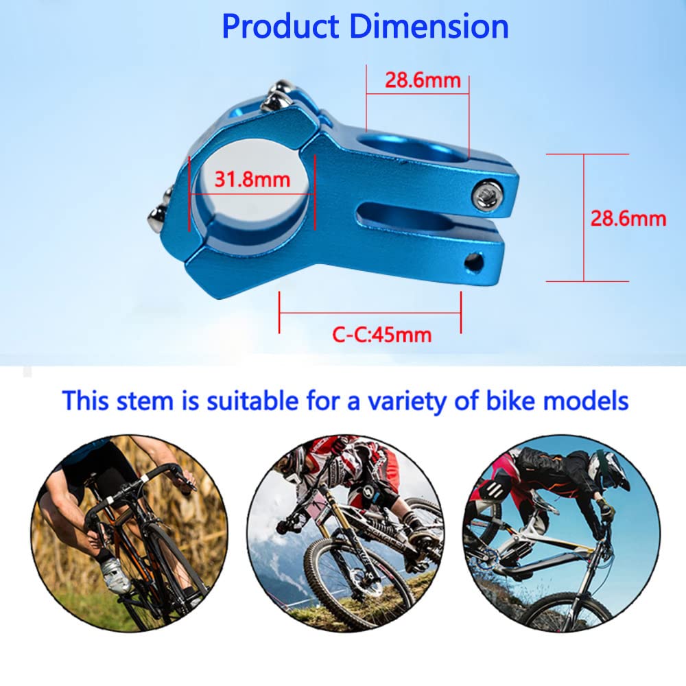 Wake Guidon de vélo en alliage d'aluminium - Large et extra long - Pour vélo de descente - Pour vélo de route, VTT - 31,8 mm x 780 mm - Noir