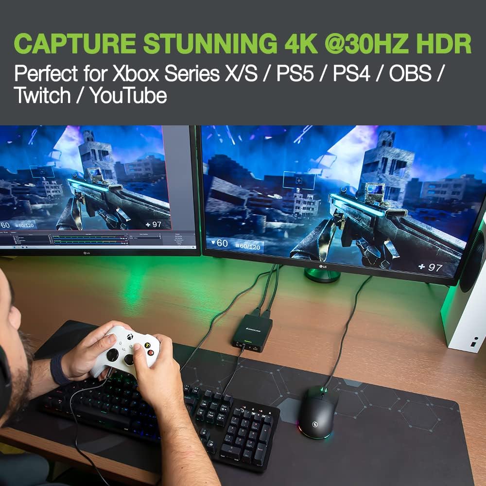 Capturing 4K 30Hz HDR Gameplay