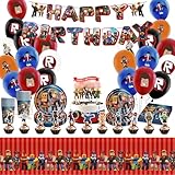 Design unique sur le thème du jeu : la vaisselle de fête d'anniversaire vous plongera dans le monde rêveur du dessin animé, que les adultes et les enfants vont adorer. Cet ensemble de vaisselle au design unique décorera parfaitement l'anniversaire de votre enfant.
