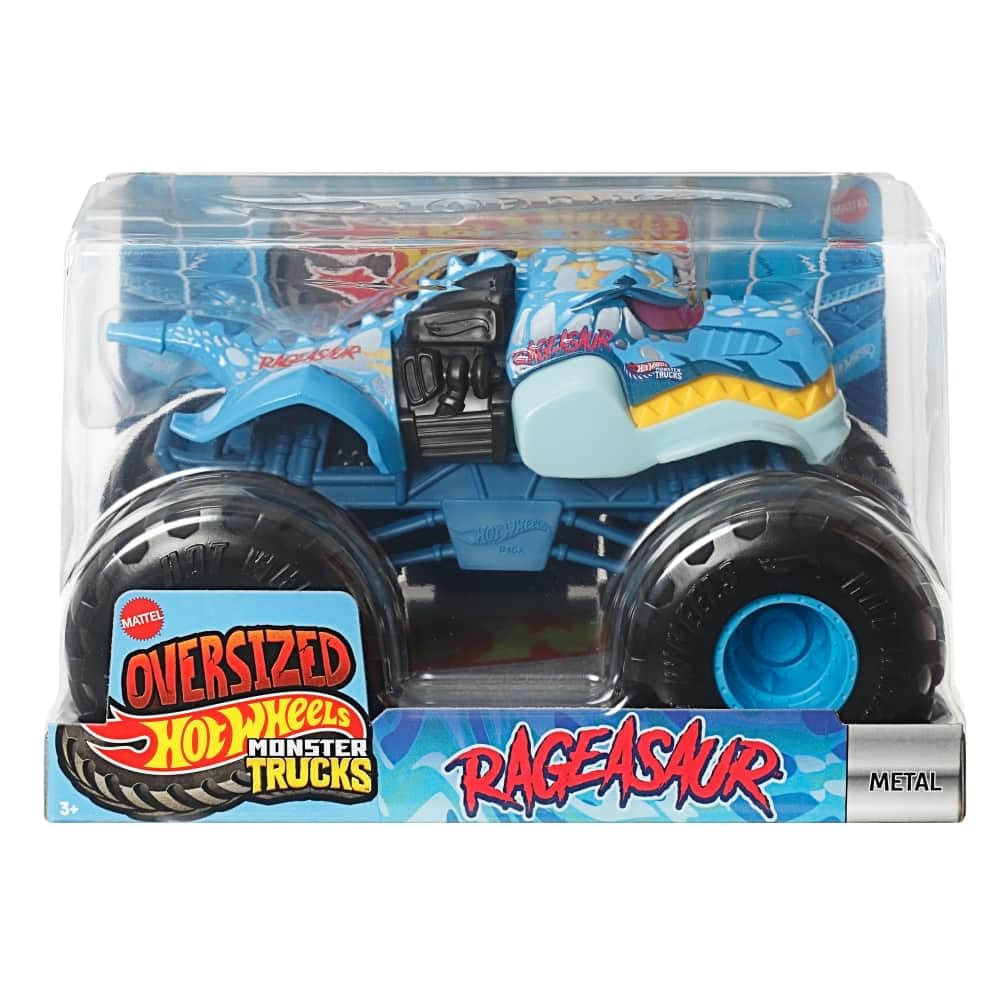 Hot Wheels Monster Trucks Spielzeugfahrzeug Team Mega Wrex 1:24, für Kinder ab 3 Jahren