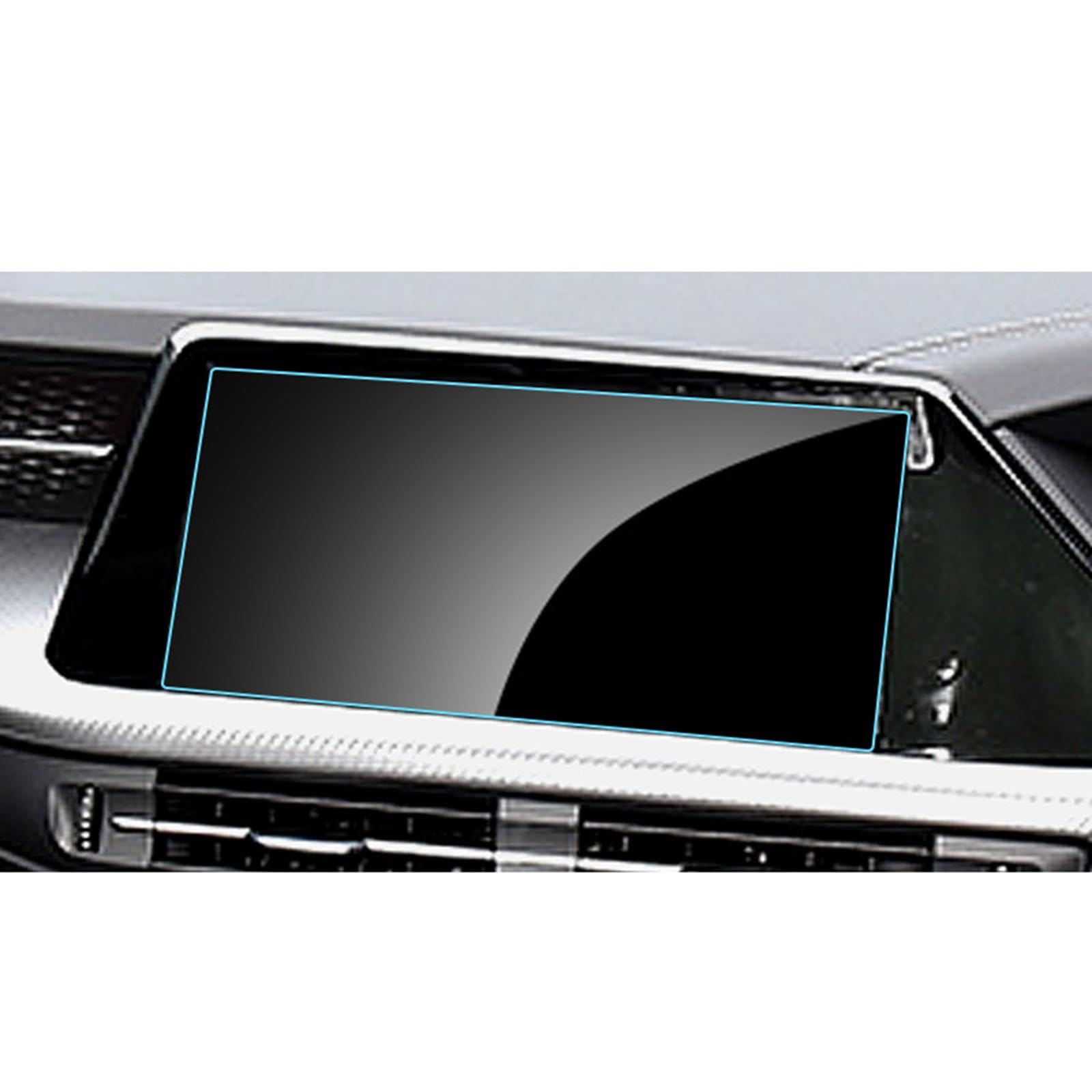 Film protection d'écran voiture Audi Q6 2023 2024 en verre trempé HD
