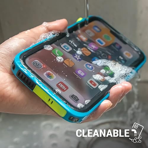 Miniatura 2 de Catalyst Funda impermeable de 33 pies diseñada para iPhone 13 Pro, a prueba de caídas de 6.6 pies, parte trasera transparente, compatible con