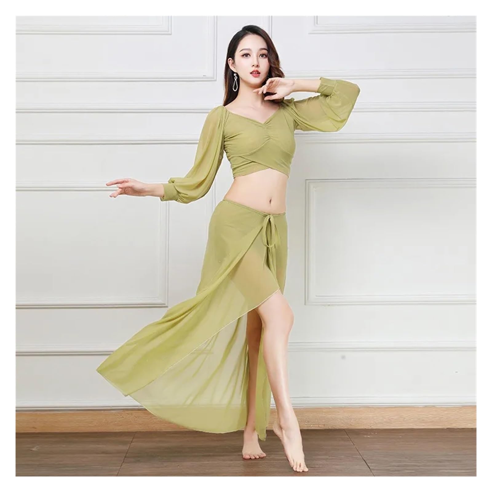 Completo da Allenamento for Danza del Ventre da Donna - Costume Snellente for spettacoli di Danza Orientale