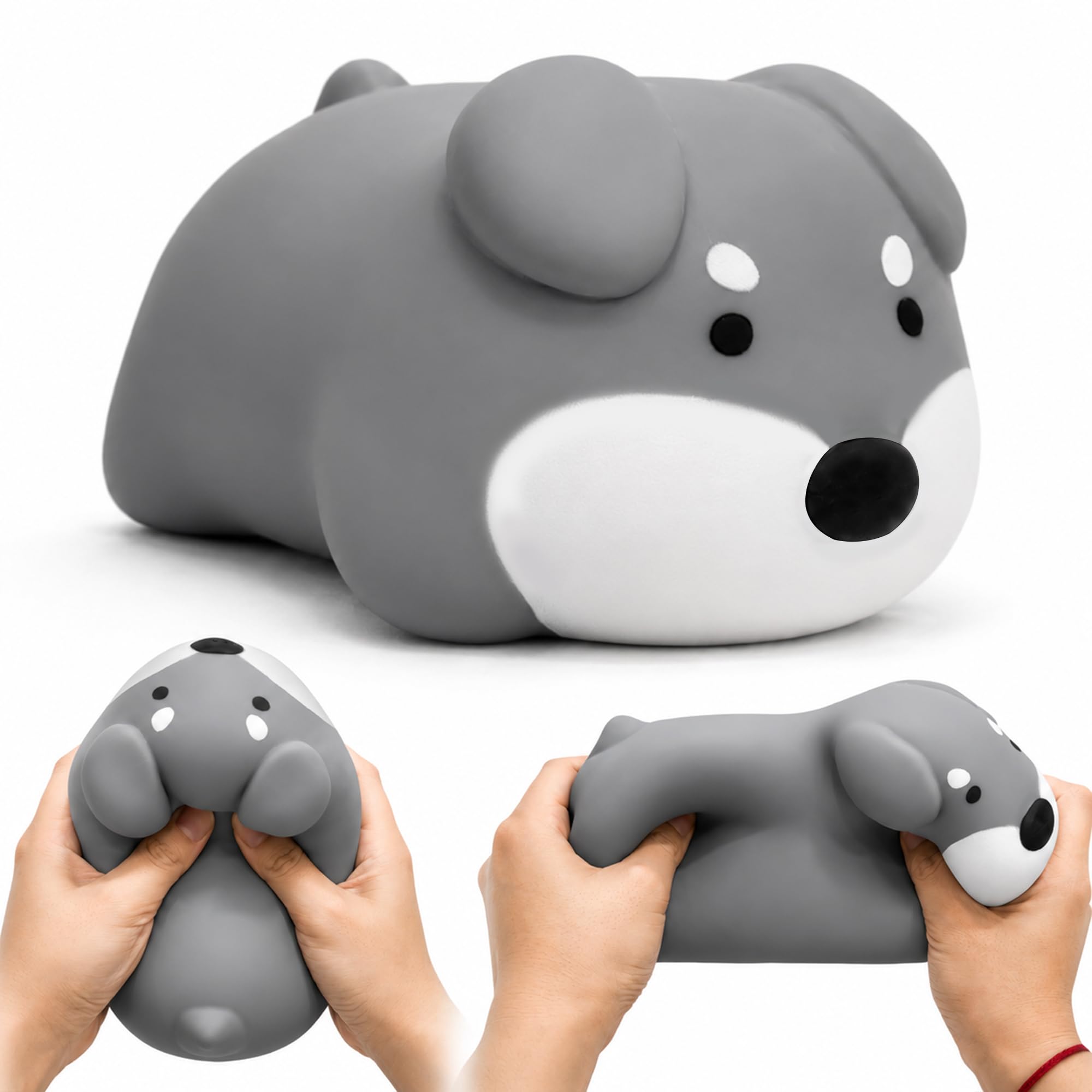 Big Squishy Dog,Cute Squishy Dog Stress Relief Toy for Adult