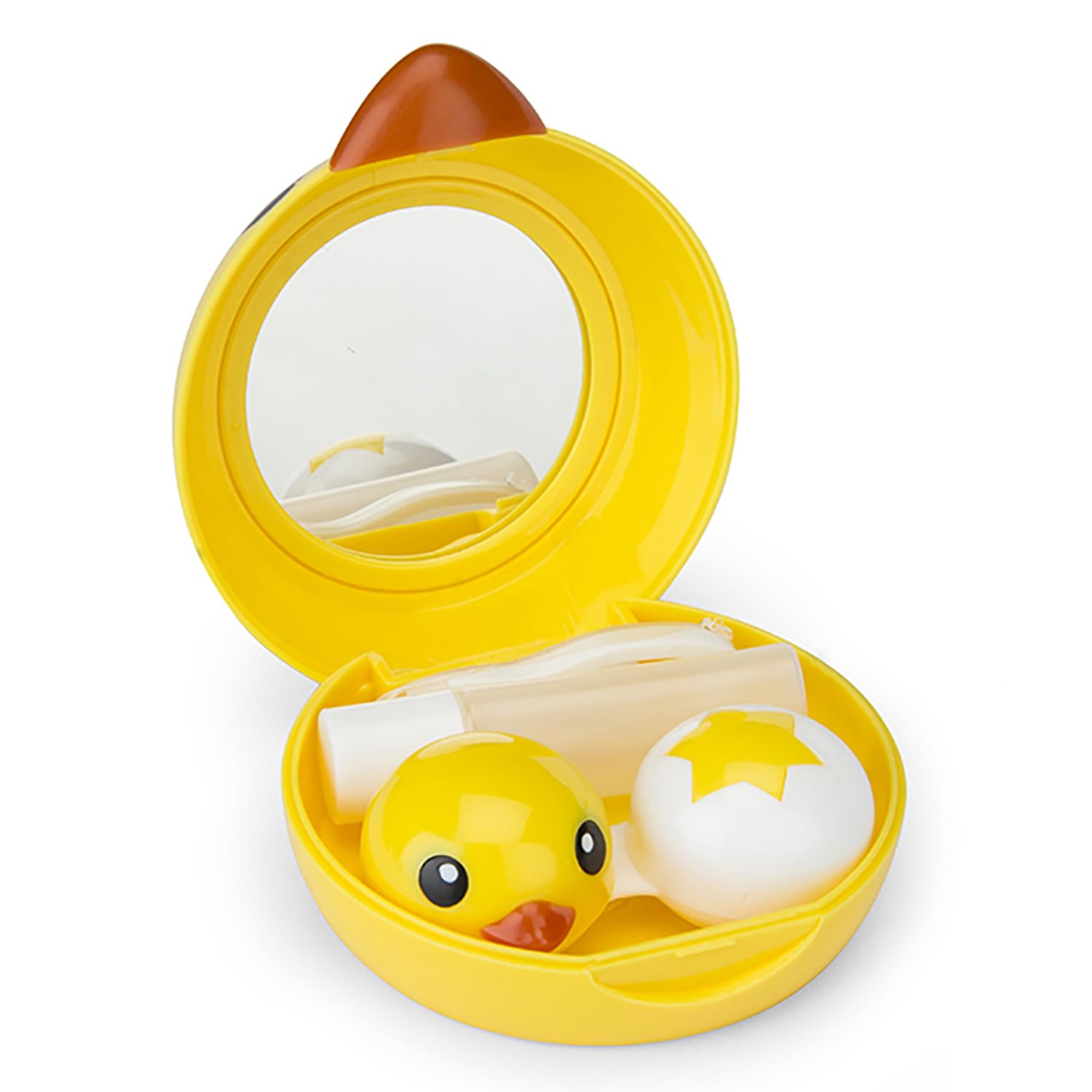 Aqualens Yellow A-8087 Contact Lens Designer Case 1