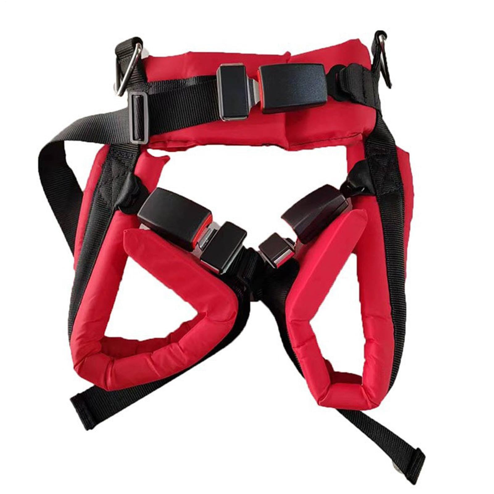 Imbracatura di sicurezza per trampolino – Cintura di salto per | Imbracatura di supporto regolabile | Dispositivo Đe Cinghia di allenamento elastica sicura Oro, Accessorio di controllo Durabl