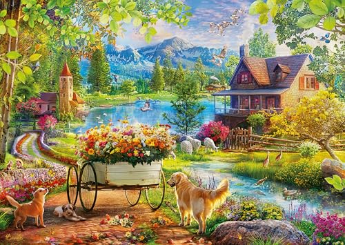 Wonder Forge Radiant Summer 1000 Piece Jigsaw Puzzle for Adults
