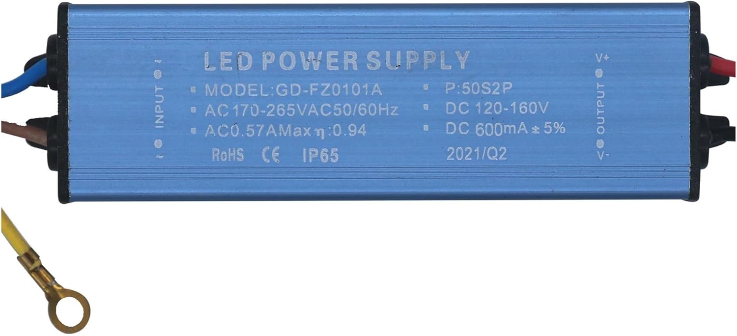 LED Waterproof Driver 30W 50W 100W 150W Super Power 200W AC180-240V LED Lighting Constant Current Voltage Power Supply(30W 800mA)