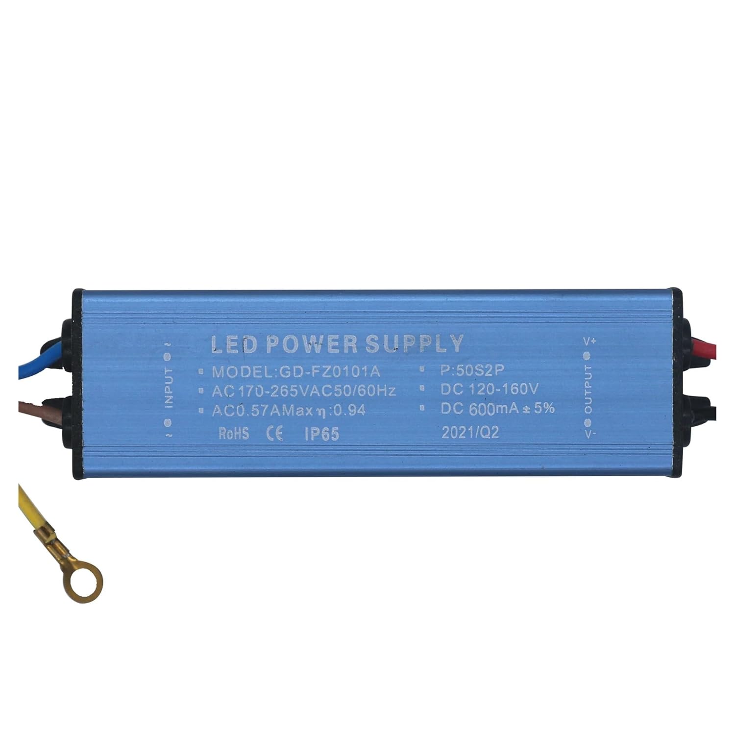 LED Waterproof Driver 30W 50W 100W 150W Super Power 200W AC180-240V LED Lighting Constant Current Voltage Power Supply(30W 800mA)