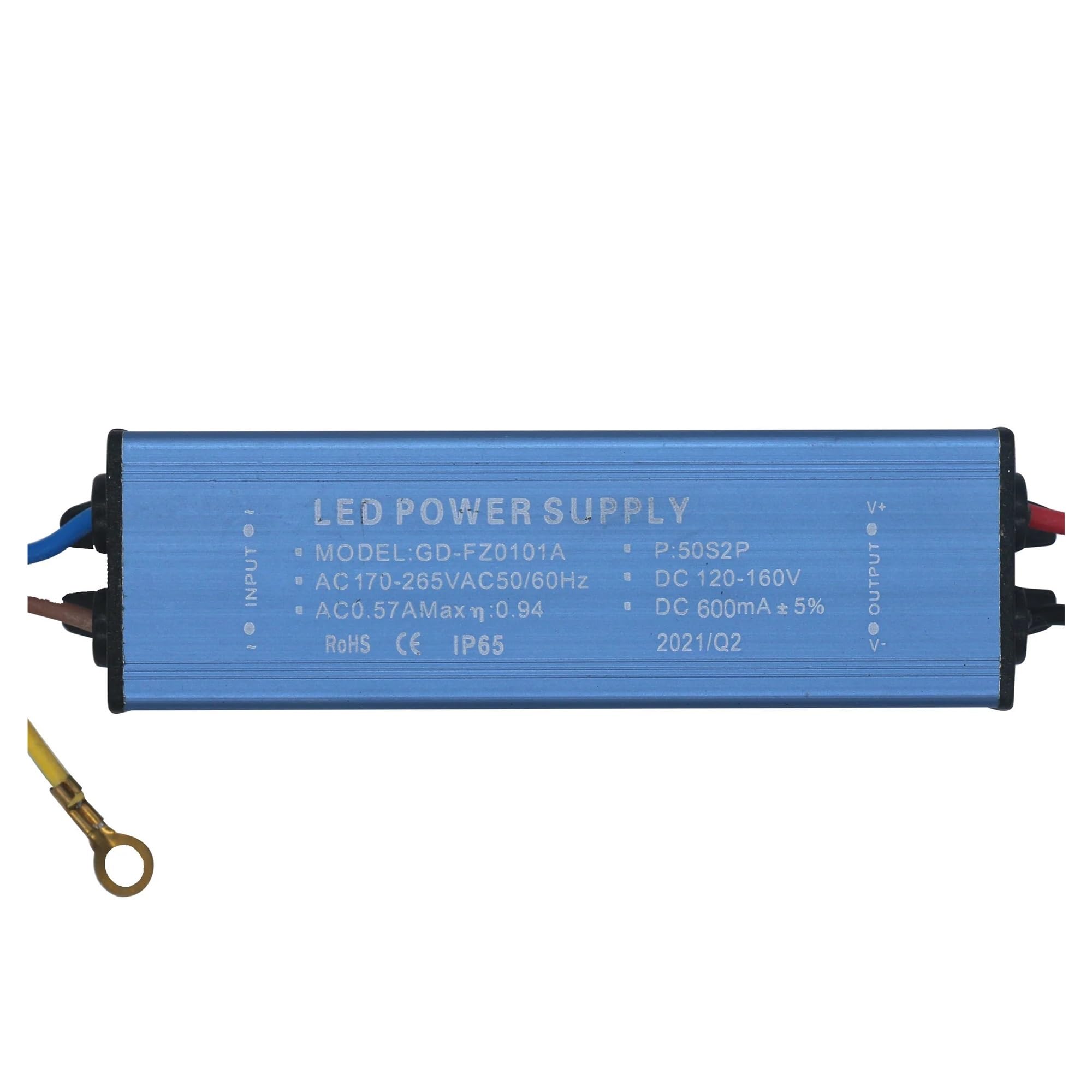 Alimentation LED à tension constante 100W étanche et stable 600mA