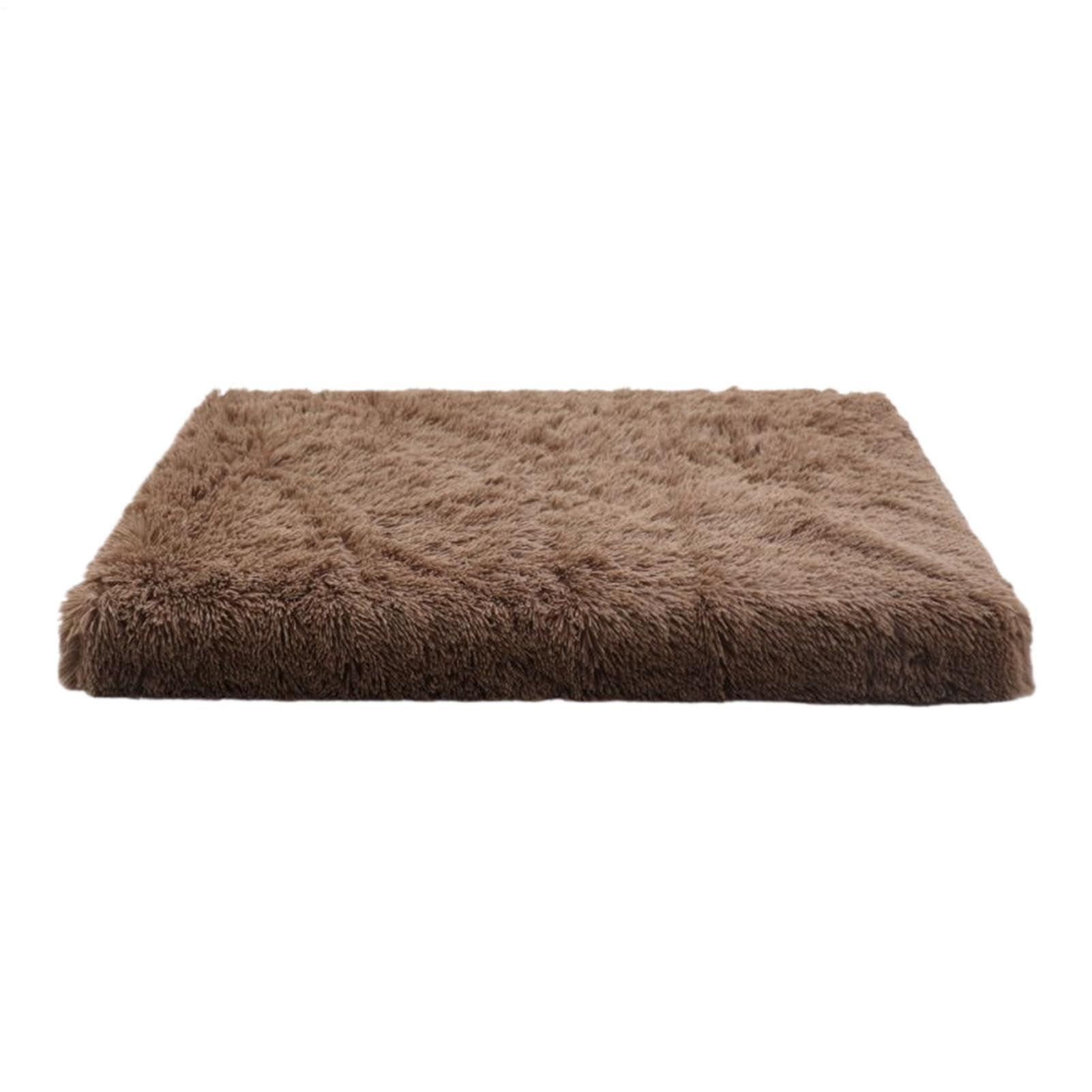 Tapis chauffant pour animal de compagnie en peluche douce haute densité de luxe