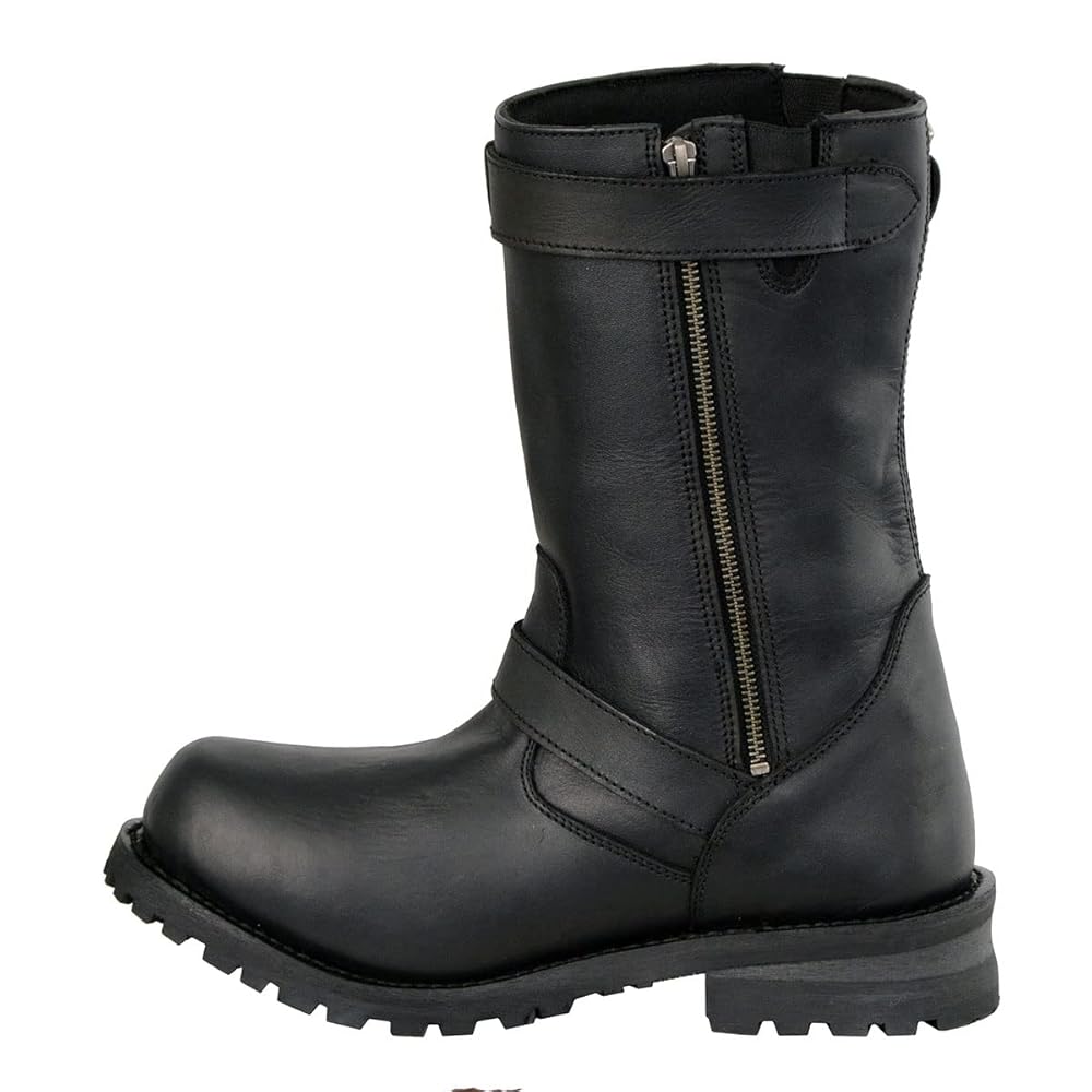 m.u × Oblada 1938 Black Leather Coating Pre-Owned Black Leather Buco Jacket 05MLX-001