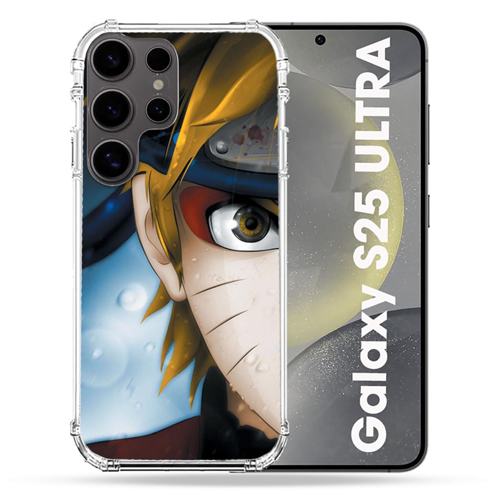 Coque Samsung S25 Ultra Naruto antichoc avec protection renforcée - 2