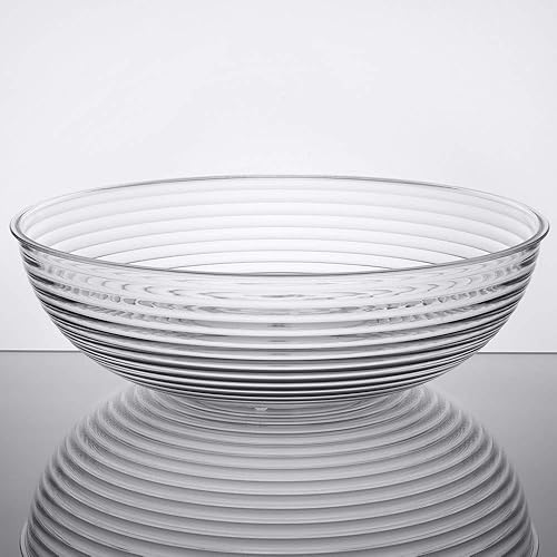 Miniatura 2 de Cambro (RSB18CW135) Cuenco redondo acanalado de 20 cuartos de galón - Camwear, transparente