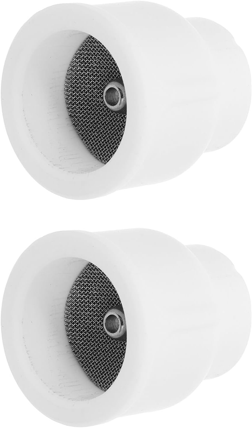 Ipetboom 2pcs Ceramic Welding Cups Tig Torch Porcelain Nozzles Replacement Kit for Wp Style Arc Welding Equipment Accessories