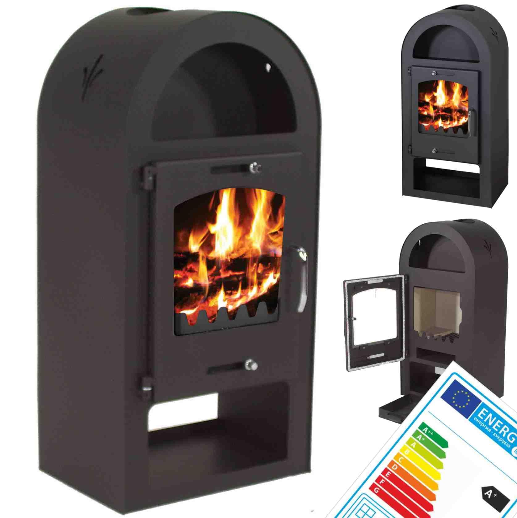 Poêle à bois 9 kW A+ 56311 AWZ