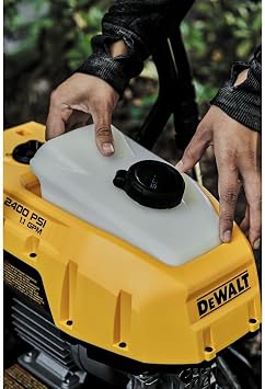 DEWALT Electric Pressure Washer, Cold Water, 2400-PSI, 1.1-GPM, Corded (DWPW2400)