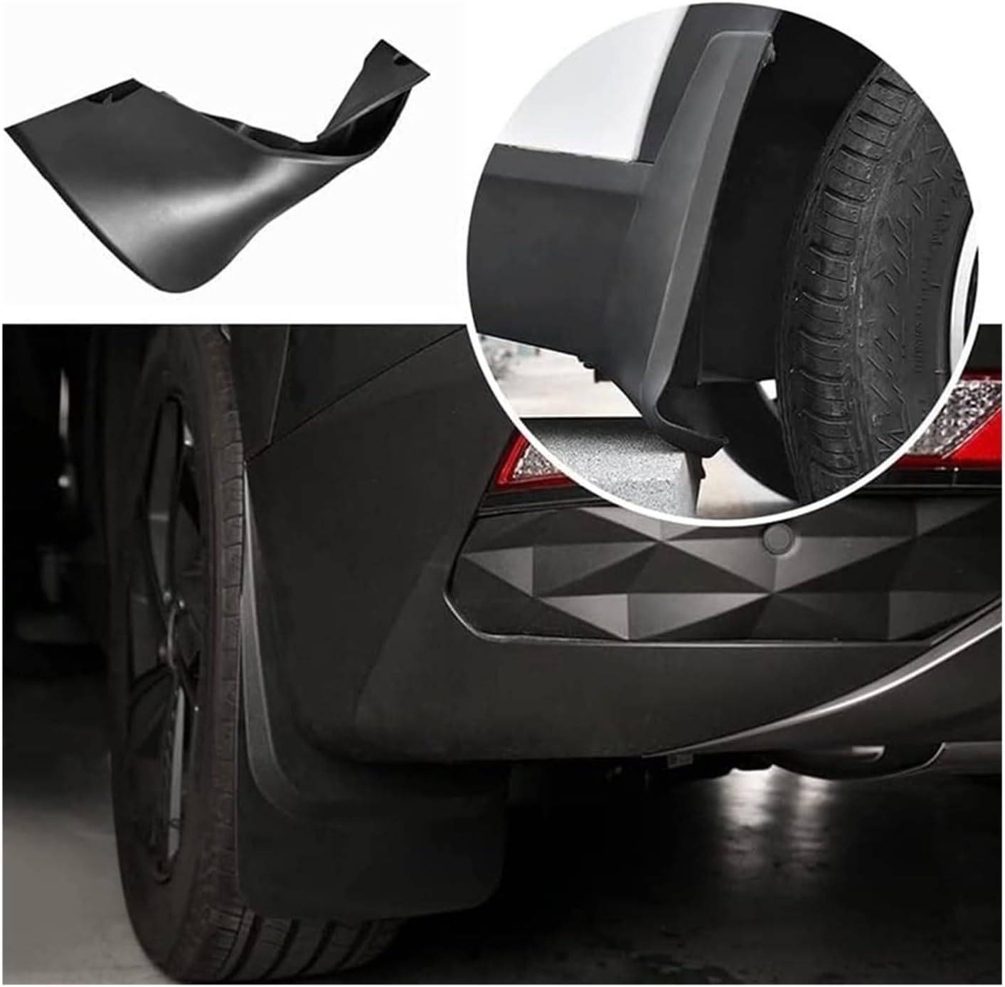 Car Wheel Fender for Odyssey RC1 RC2 RC4 2014~2023 Front Rear Wheel Fender Flare Car Mudflaps