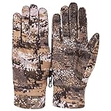 Huntworth Men's Macon Lightweight Grid Fleece Hunting Glove (Disruption®), Large/X-Large