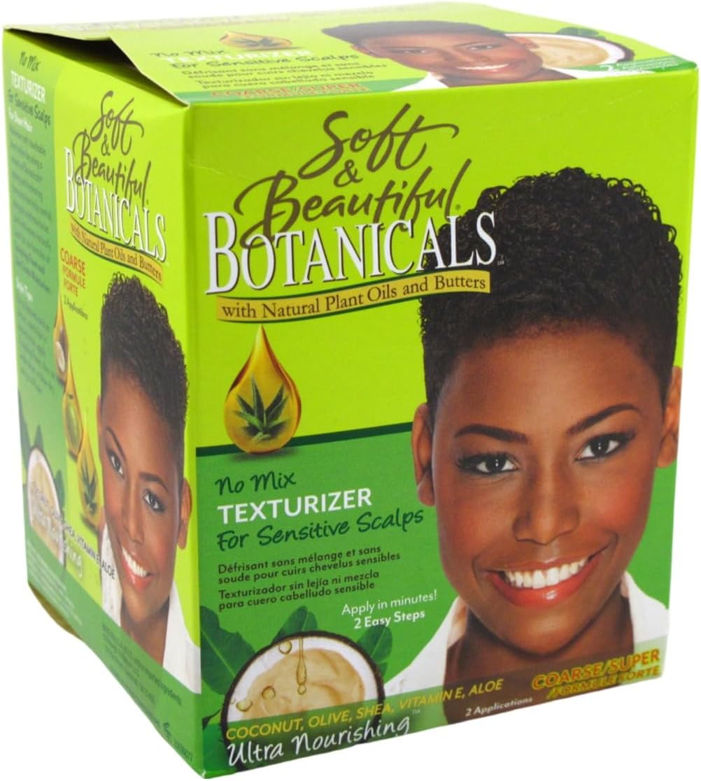 Soft & Beautiful Botanicals Texturizer Kit Coarse/Super