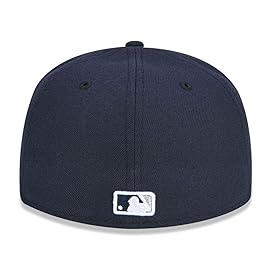 New Era Mens New York Yankees MLB Authentic Collection 59FIFTY Cap, Size 6 1/2