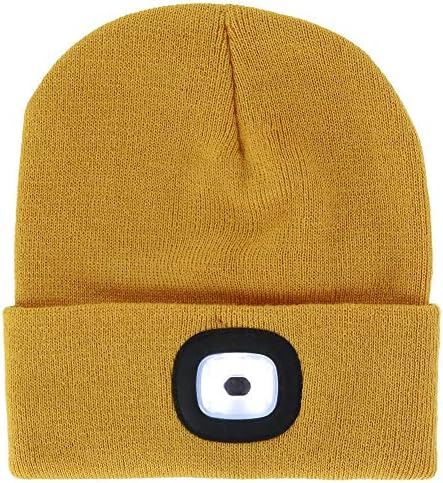 LED Rechargeable Beanie Cap 