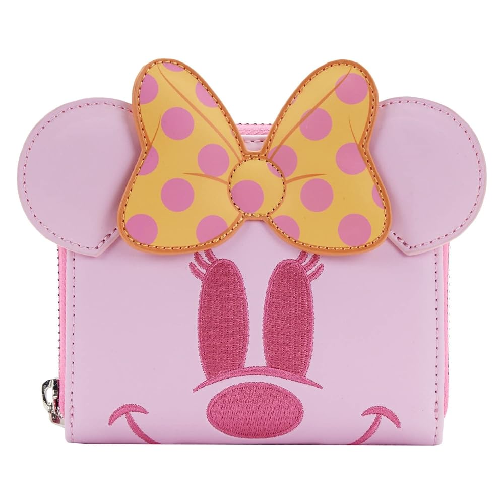 Loungefly*Disney パステルゴースト ミニー 折り畳み財布*ピンク Amazon.com: Loungefly Disney Pastel Ghost Minnie Glow in the