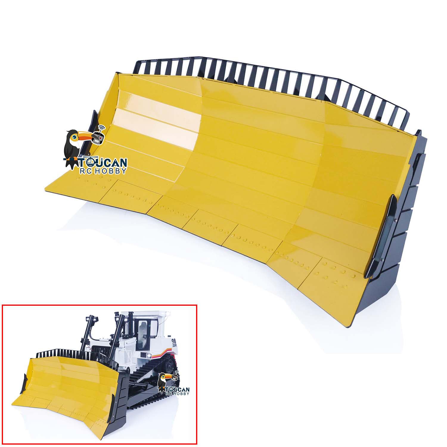 Amazon.com: TOUCAN RC HOBBY 1/14 JDMODEL Metal Dozer Blades for