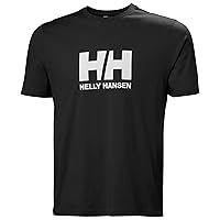 Helly Hansen Hommes T-Shirt avec Logo HH 3.0, Noir