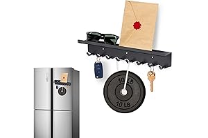 Magnetic Key Rack: Wall-Mounted Convenience and Organization